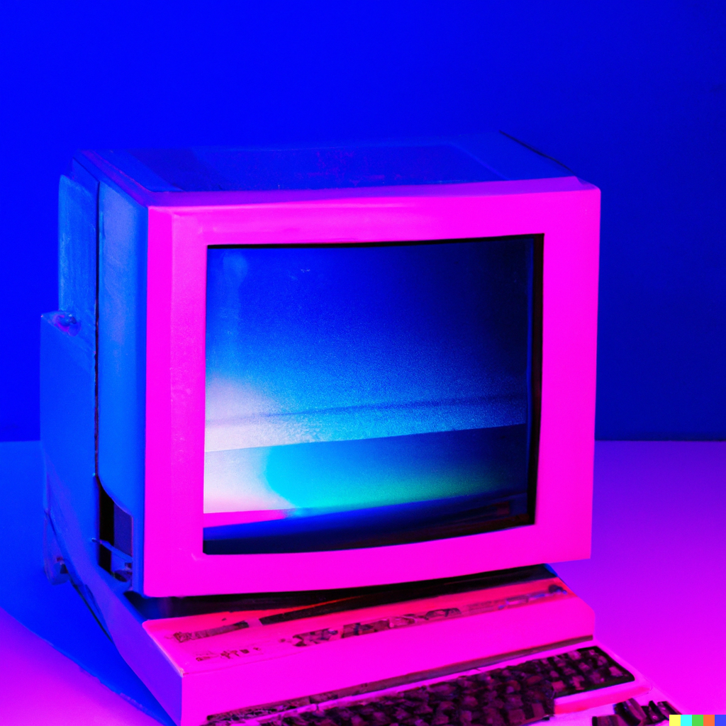 DALL·E 2022-12-06 02.46.08 - a synthwave style computer from the 90s